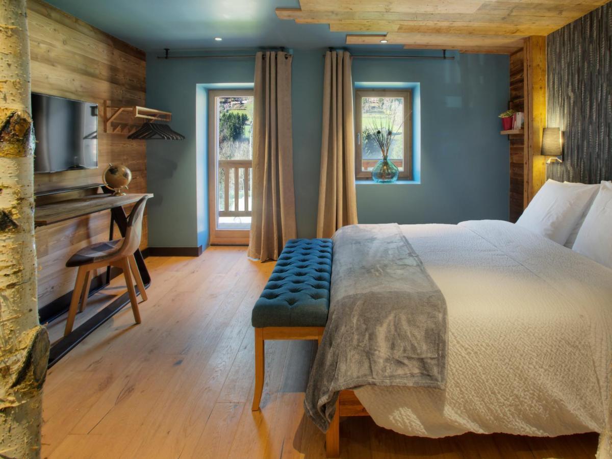 Chalet 1703 - Open Living Hotel & Spa Le Petit-Bornand-les-Glieres Esterno foto